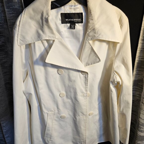 Weatherproof Garment Company White Jacket Women's Size XL - Picture 1 of 5